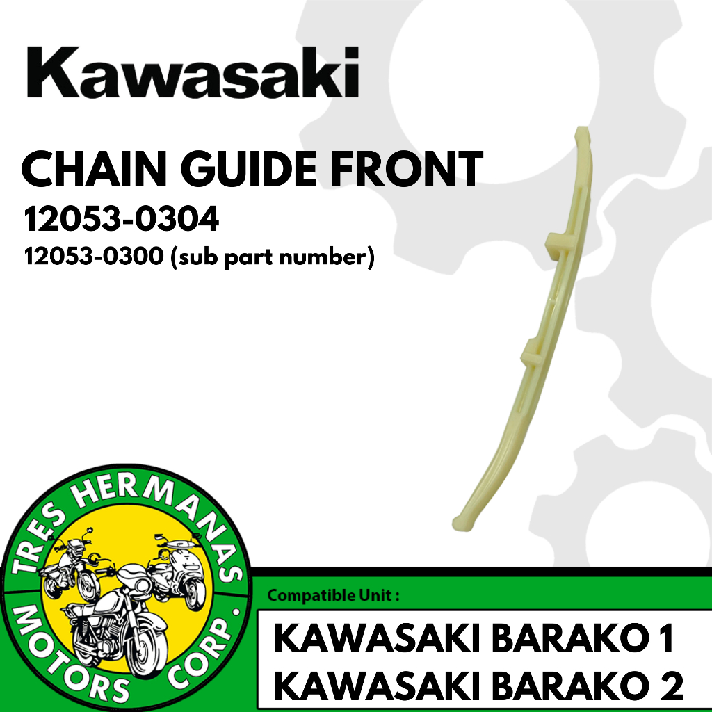 FRONT CHAIN GUIDE For Kawasaki Motorcycl:BARAKO I & BARAKO II (12053 ...