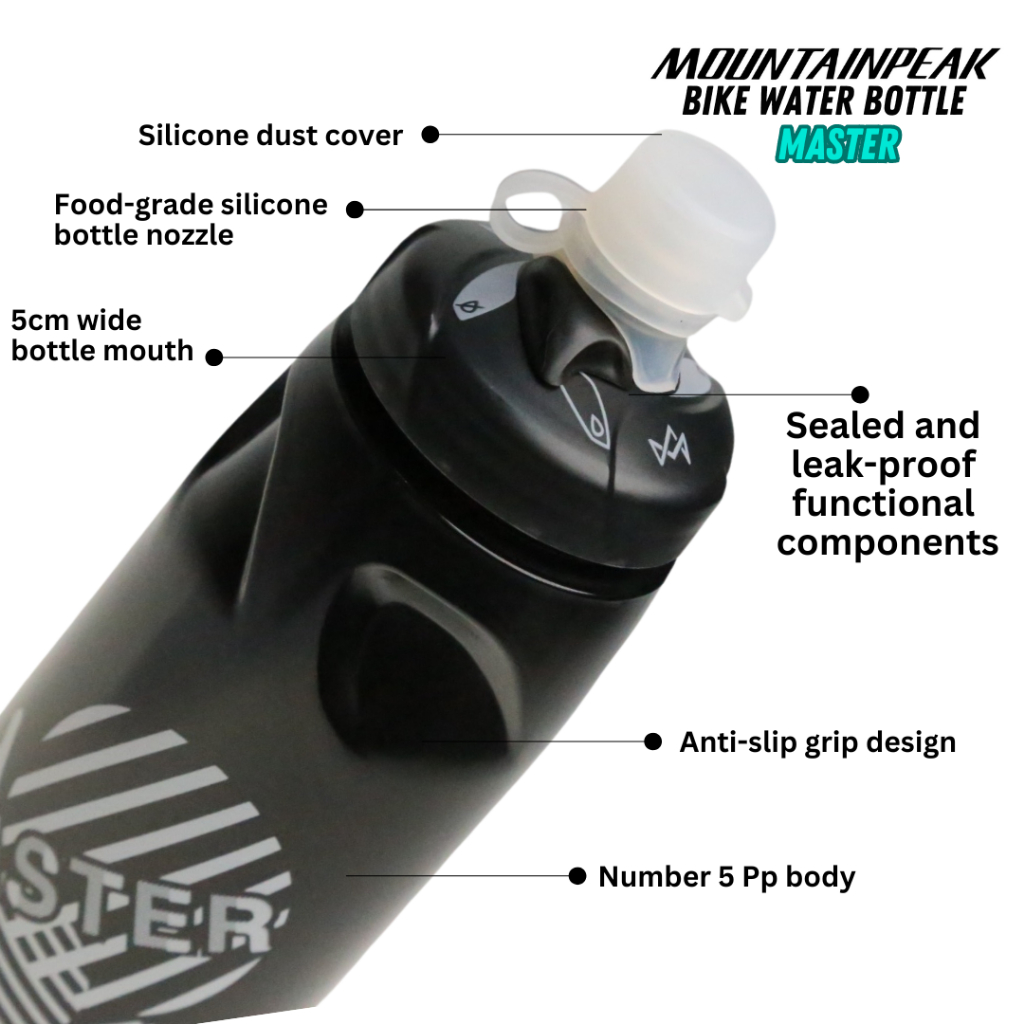 BIKE BOTTLE Water Bottle Cycling 610ML Large Capacity Portable PP5