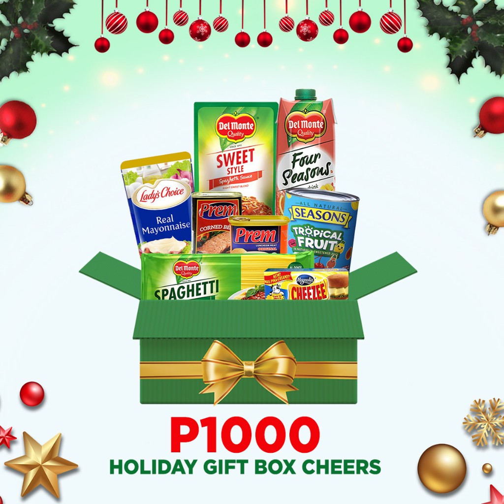 Holiday Gift Box Cheers P1000 