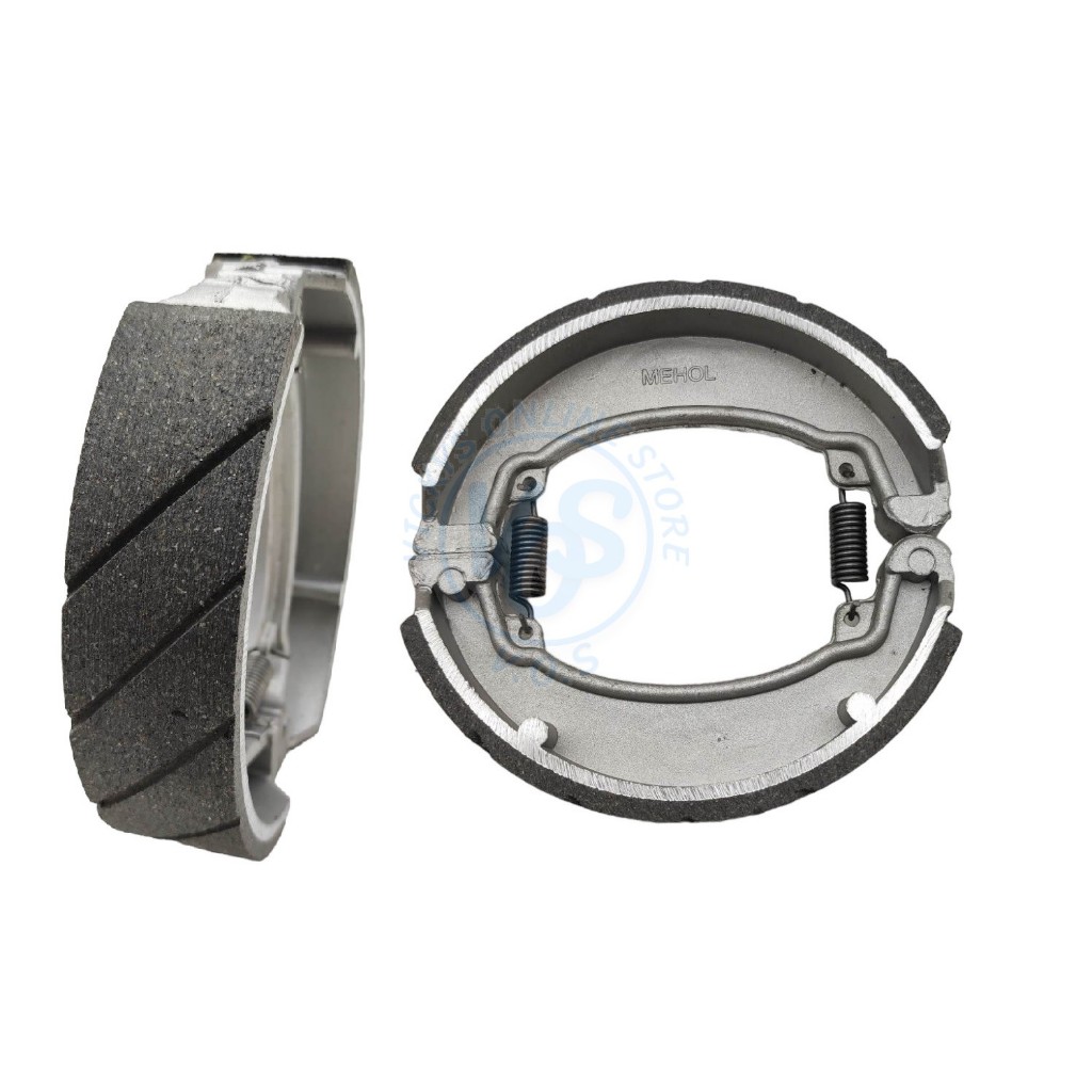 MEHOL REAR BRAKE SHOE FOR TMX155 (rubberized color depends on ...