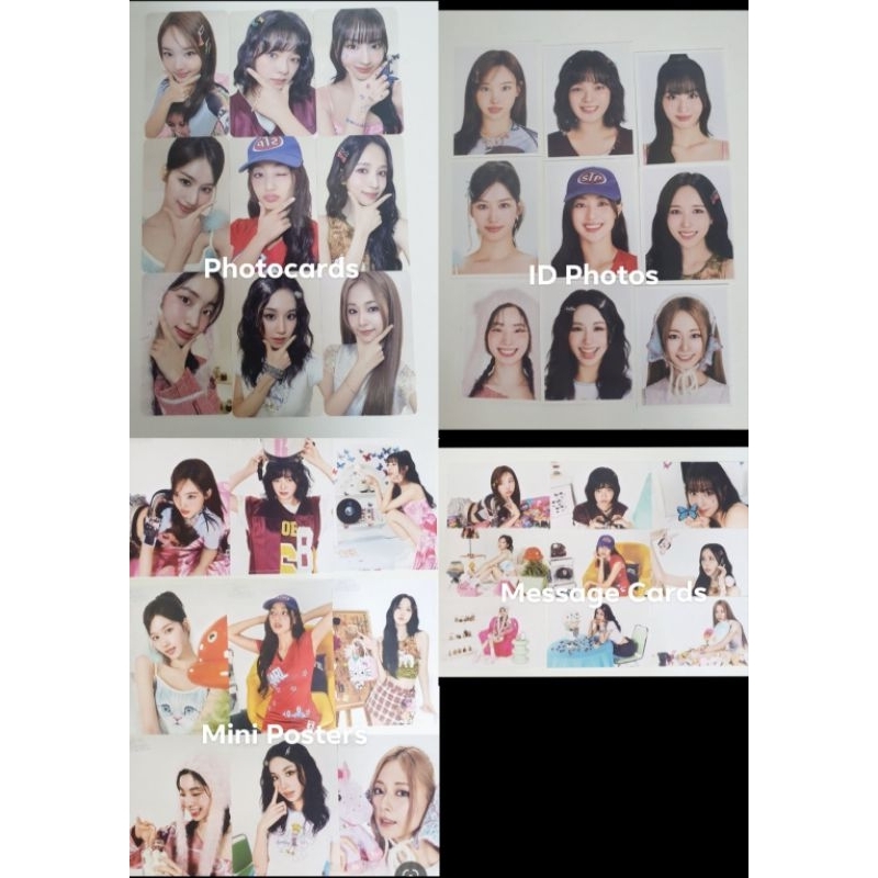 TWICE 'Collector' Season's Greetings 2025 Member Inclusions Set JP's