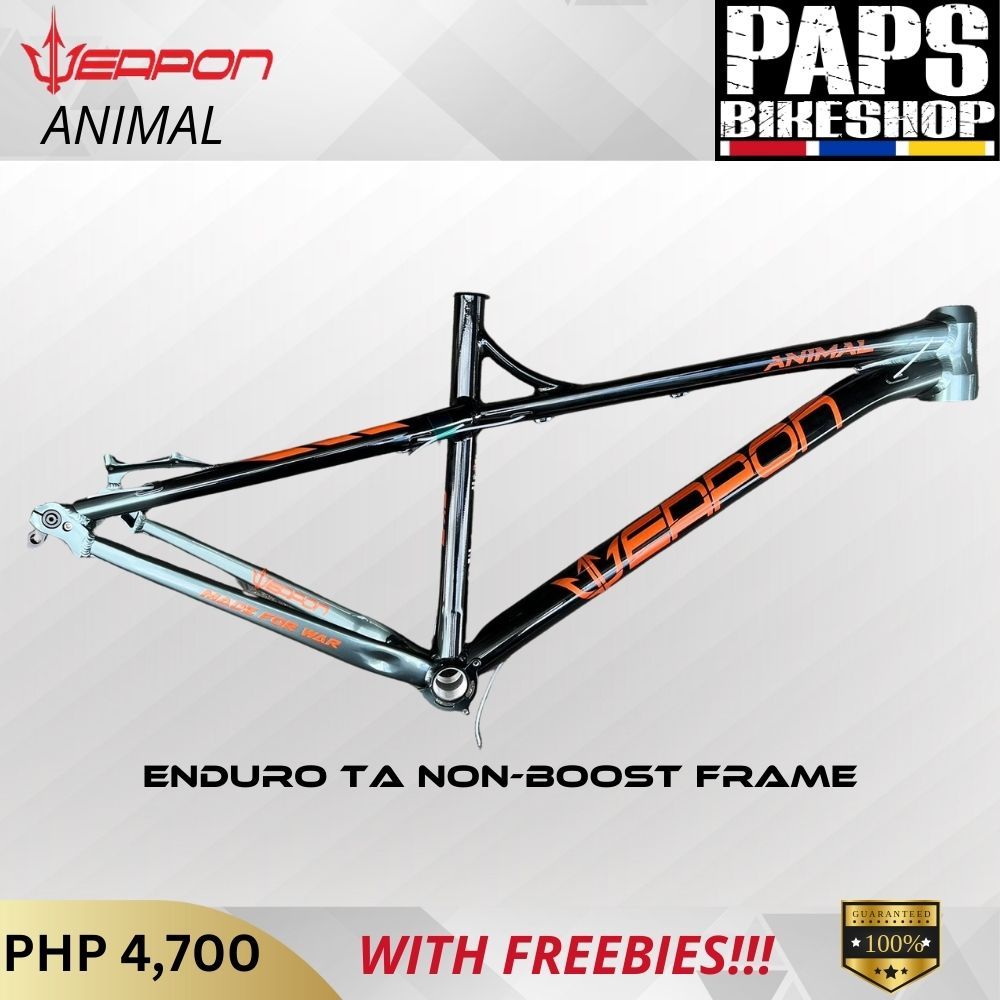 WEAPON ANIMAL FRAME PILIPINAS EDITION ENDURO TA NON-BOOST | Shopee ...
