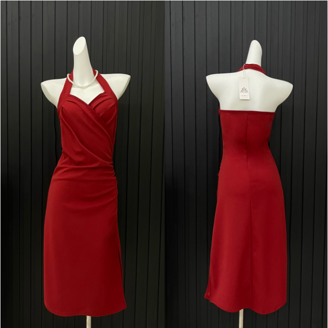 トップス tanakadaisuke red cherry satin camisole tanakadaisuke red cherry satin camisole