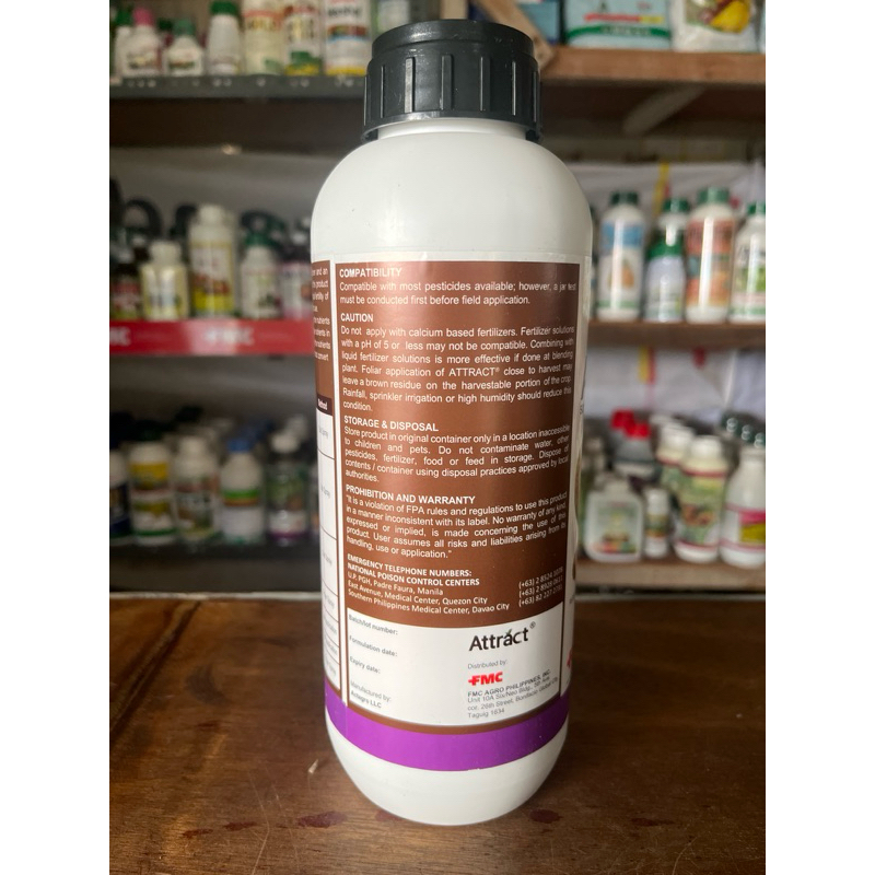 ATTRACT Soil Conditioner 1Liter by FMC ~ Actagro Organic Acids | Shopee ...