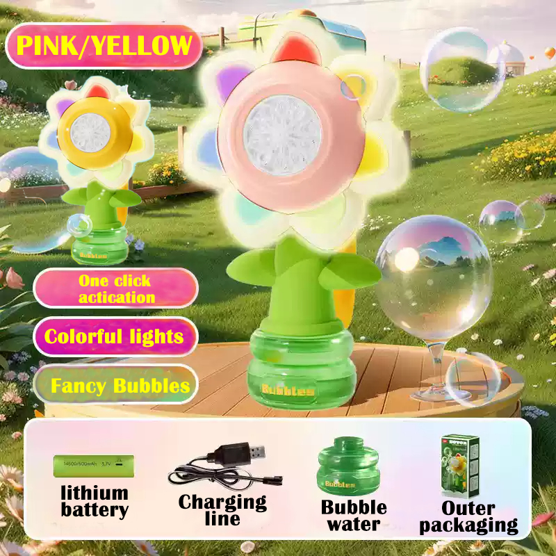 Colorful Bubble machine with lighting swinging Fully Automatic Bubble ...