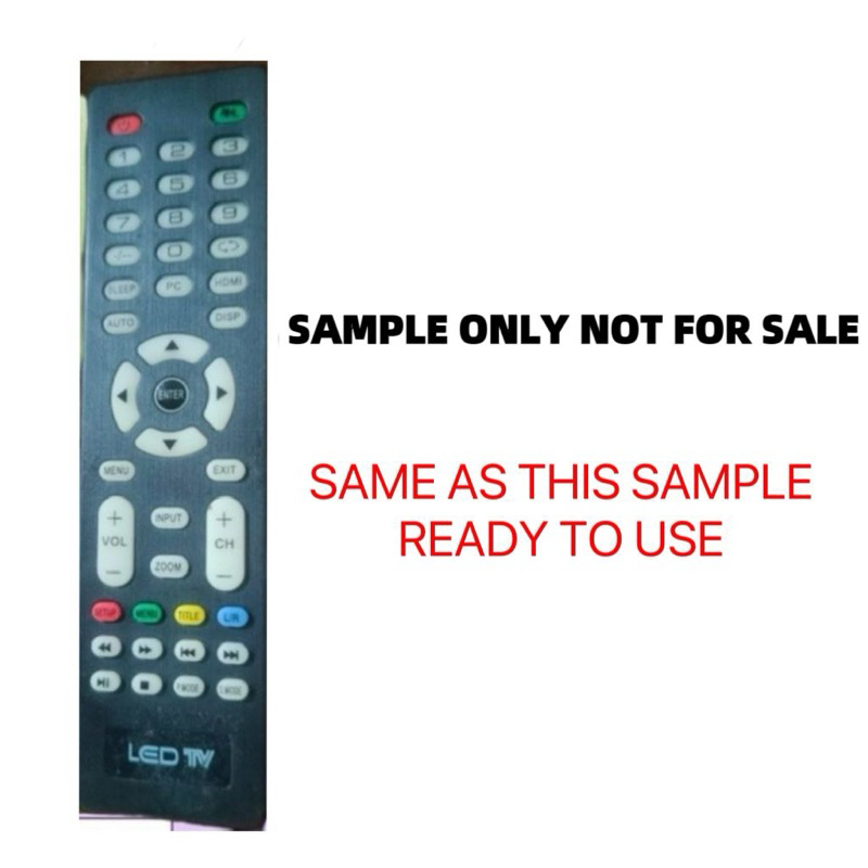 Ready to use Universal remote control for TECHWOO smart tv remote na ...