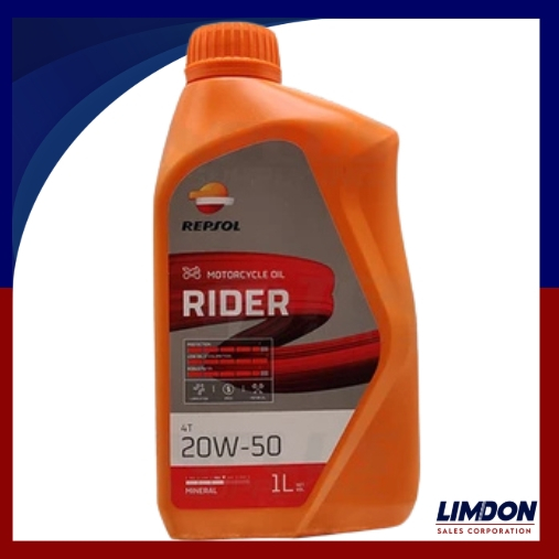 REPSOL MOTO RIDER 4T 20W50 800ML | Shopee Philippines