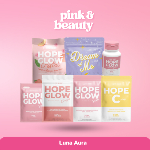 liposomal glutathione designs for health reviews Luna Aura HOPE GLOW Advance Glutathione Capsules Classic, Super Biggie,  Super Minnie, Skin Pro by Zamurra main image 0