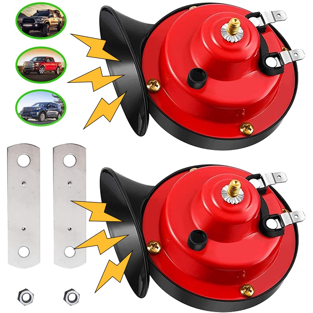 12V Universal Car Horn Motorcyle Horn Super Loud Auto Vehicle Boat ...