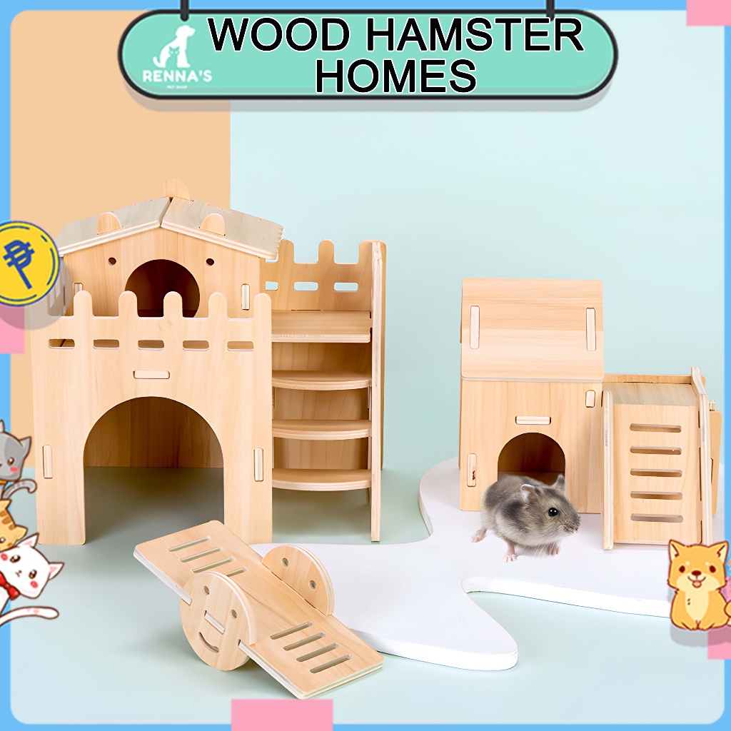 Renna's Hamster wooden toy furniture hamster cage supplies wooden ...