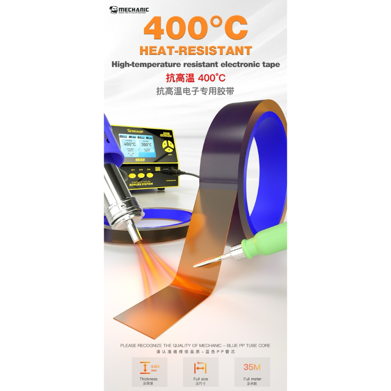 Mechanic Heat Resistant Tape high temperature protection | Shopee ...