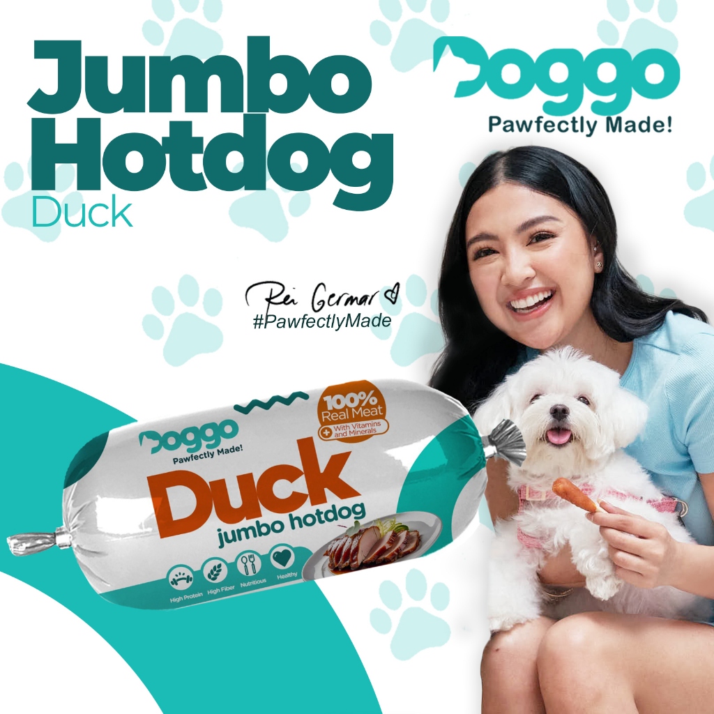 Bunch of Doggo Jumbo Hotdog Duck Flavor (100g) | Shopee Philippines