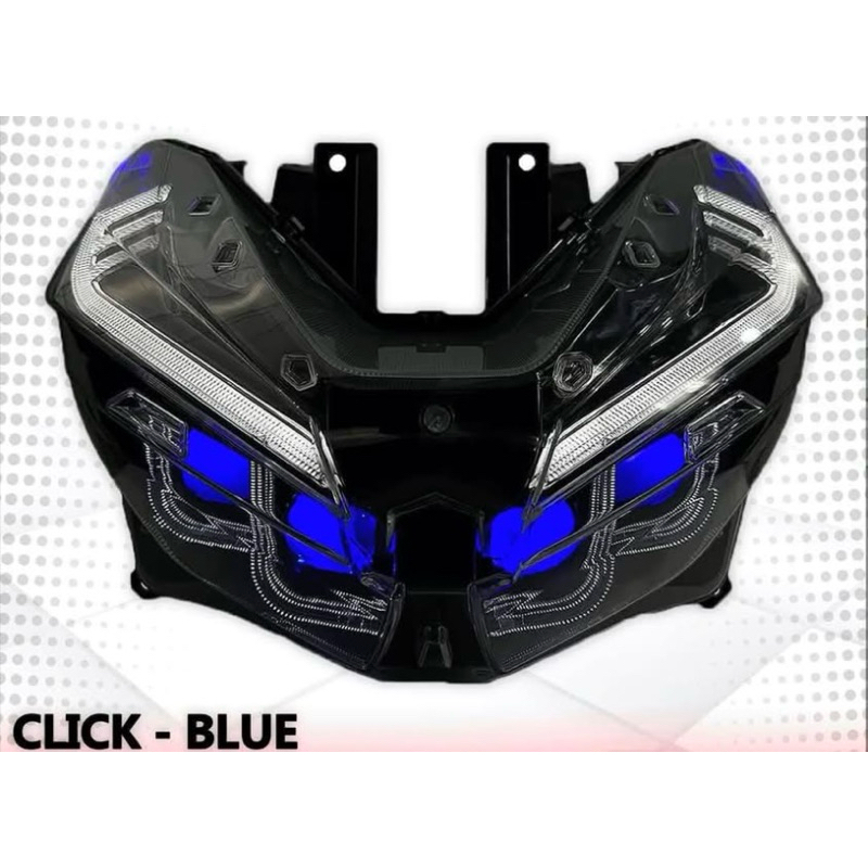 Vario v2 v3 Headlight BiLED Assembly Demon Eyes | Shopee Philippines
