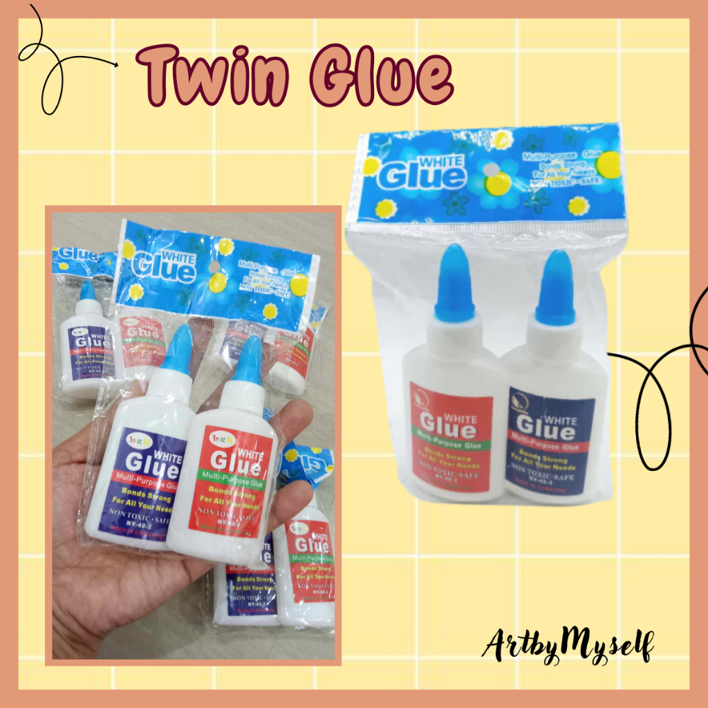 2 in 1 White Glue 40 grams | Shopee Philippines