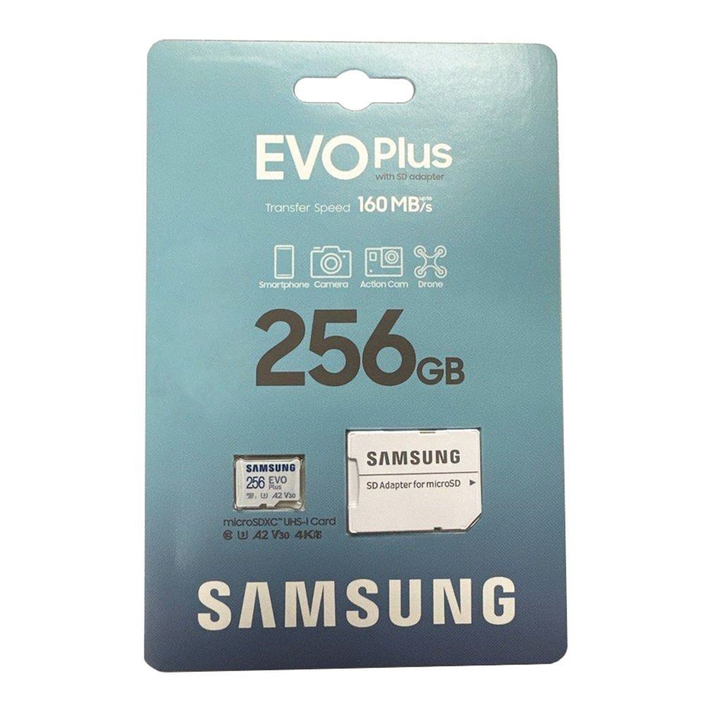 Samsung Evo Plus Micro SD SDXC 256GB 160MB/s ,MB-MC256SA Shopee