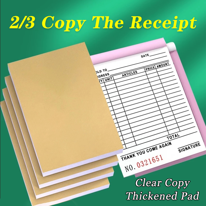 32/64K receipt paper With copy paper copy receipt Resibo delivery ...