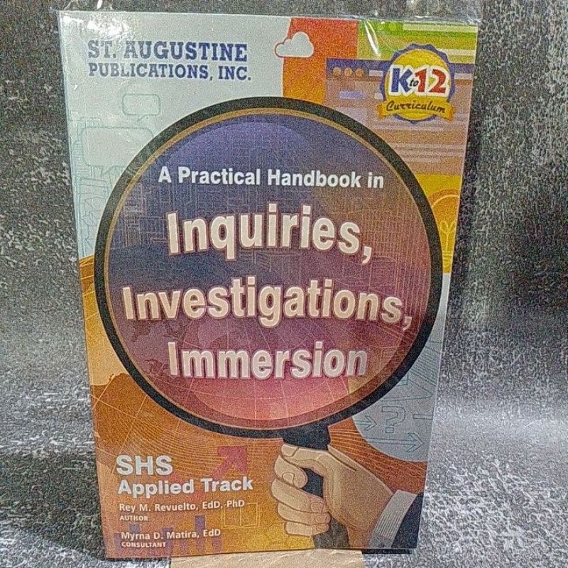 A Practical Handbook in Inquiries, Investigation, Immersion | Shopee ...