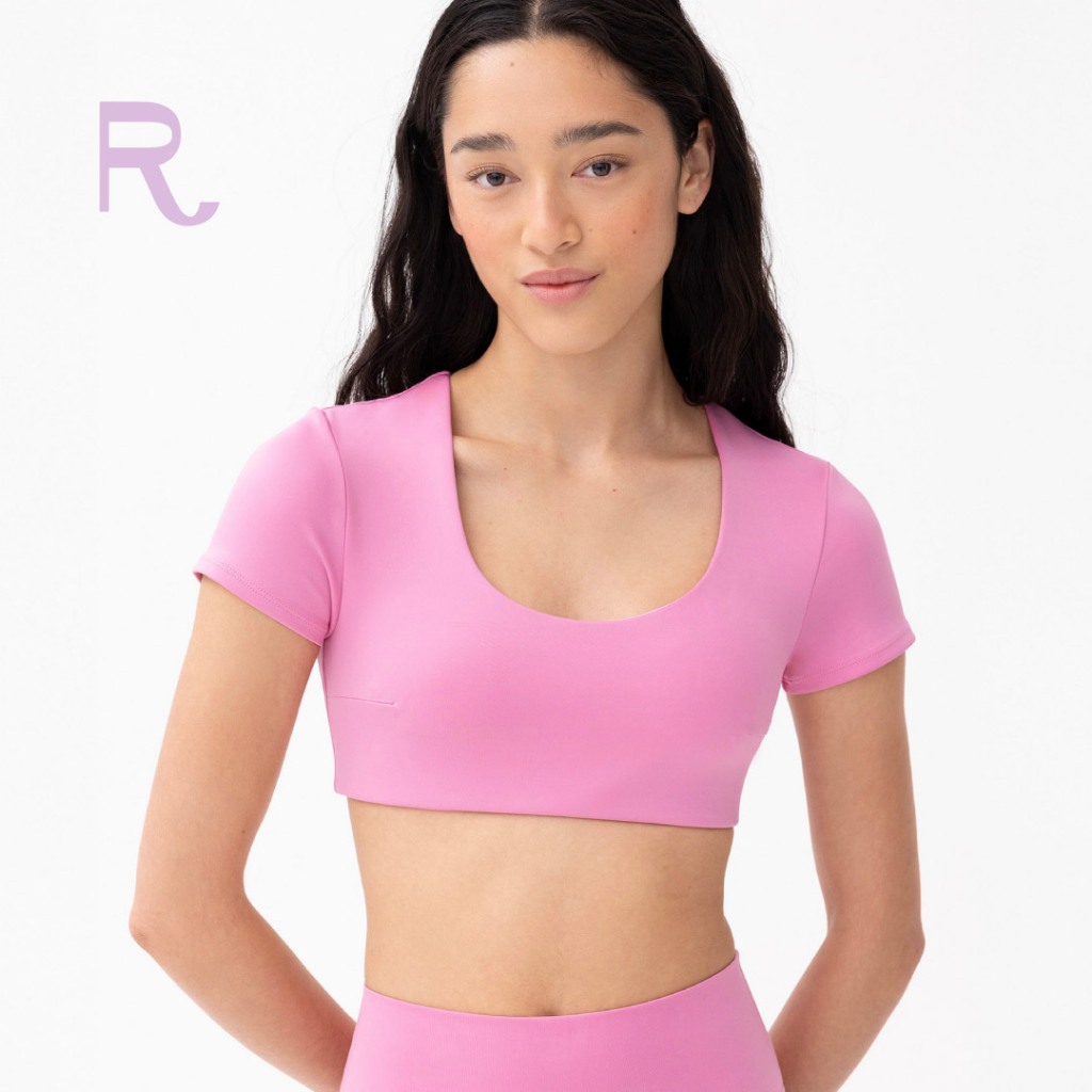 Recess Tee Up High Compression Top – Pink | Shopee Philippines
