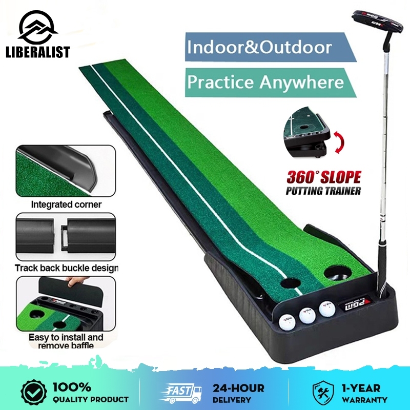 Ball Returm 3M Indoor Golf Putting Trainer Portable Golf Practice ...
