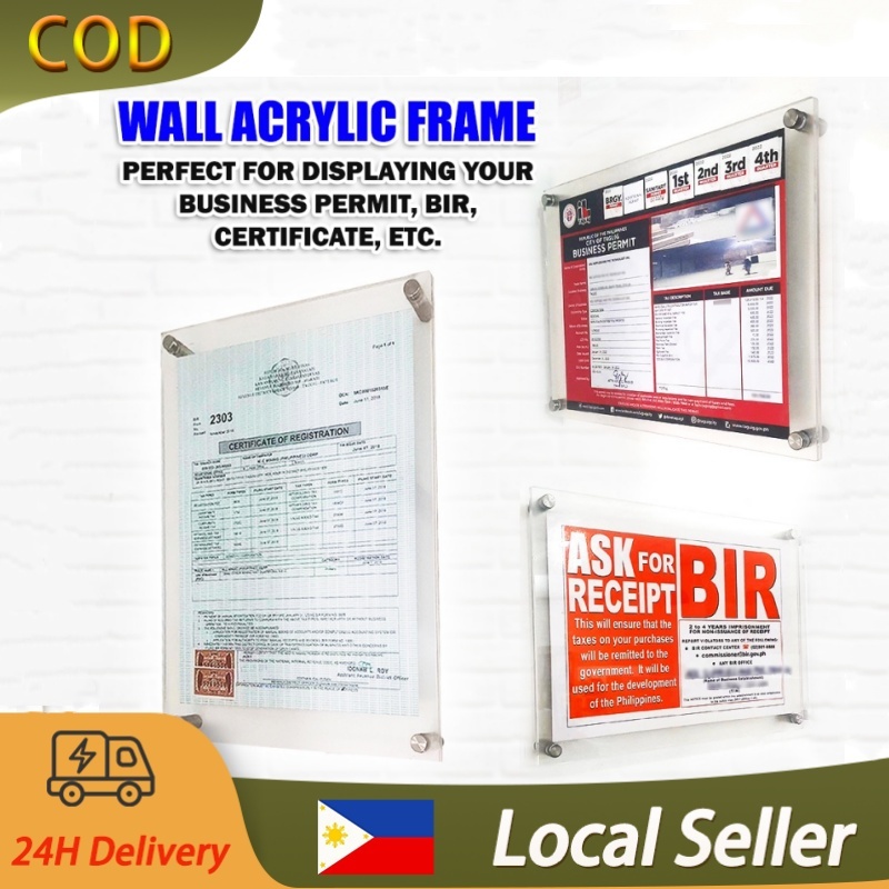【Local shipment】A4 A3 SIZE Clear Transparent Acrylic Sheet with Holes ...