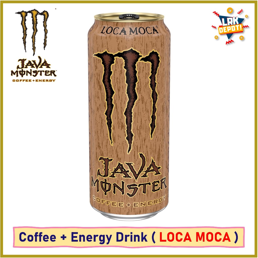 Java Monster LOCA MOCA Coffee + Energy Drink - 443 mL | Shopee Philippines