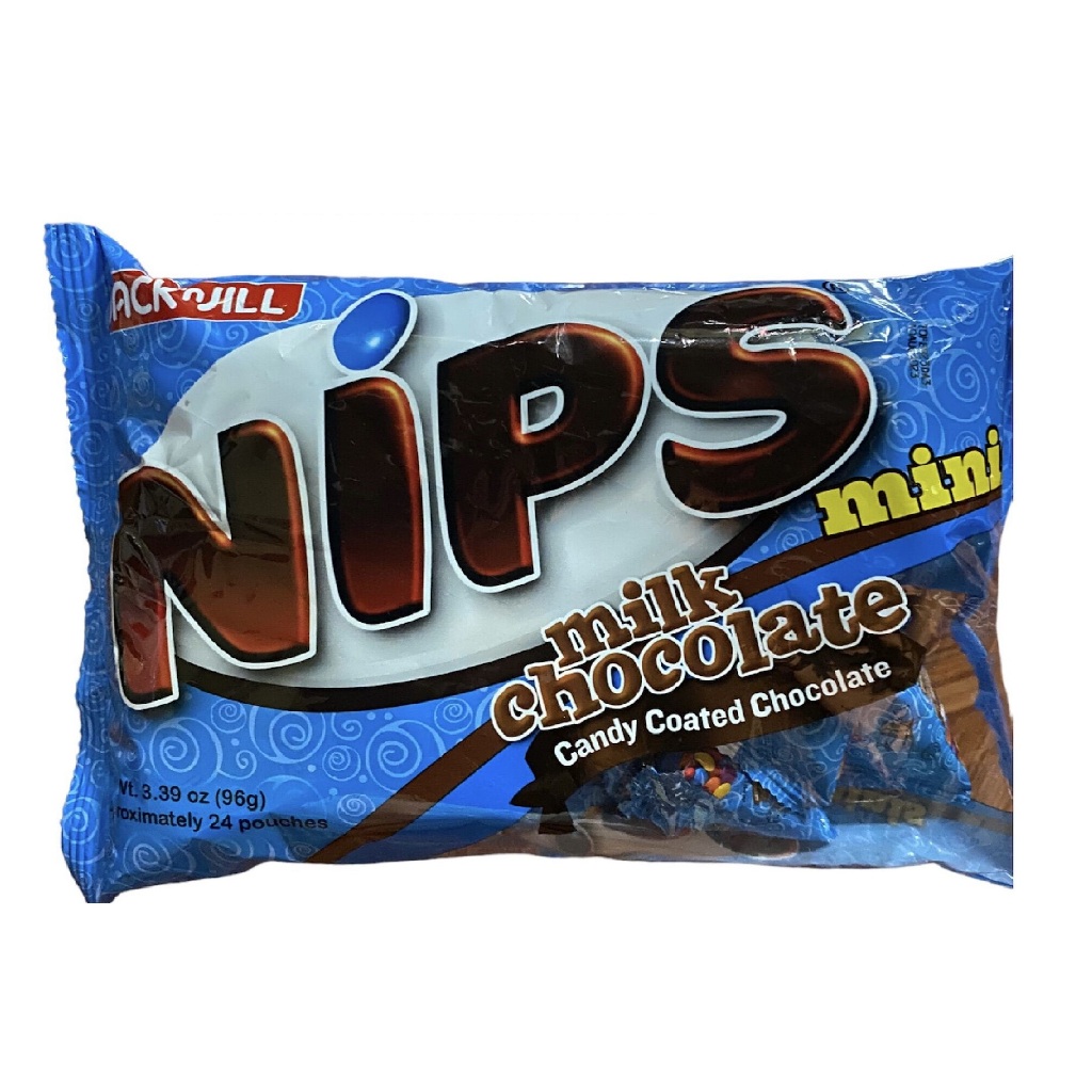 Nips Milk Chocolate Minis 4gx24s | Shopee Philippines