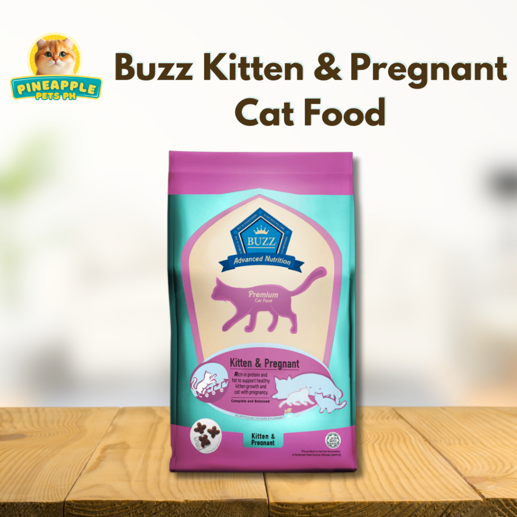 Buzz Kitten & Pregnant Cat Food 3kg | Shopee Philippines