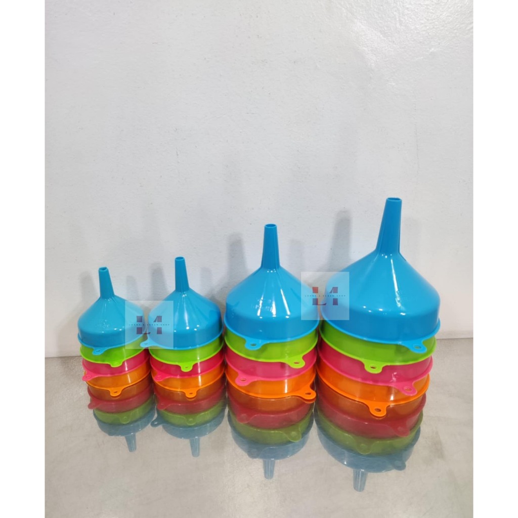 Hi-Top plastic funnel/Imbudo household kitchen liquid dispensing tool(4 ...