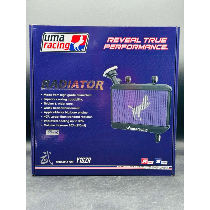GENUINE UMA RACING RADIATOR FOR SNIPER 155 | Shopee Philippines