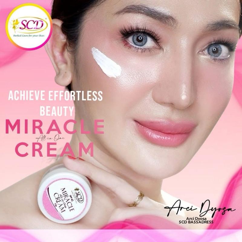 SCD MIRACLE ALL IN ONE CREAM 10g | Shopee Philippines