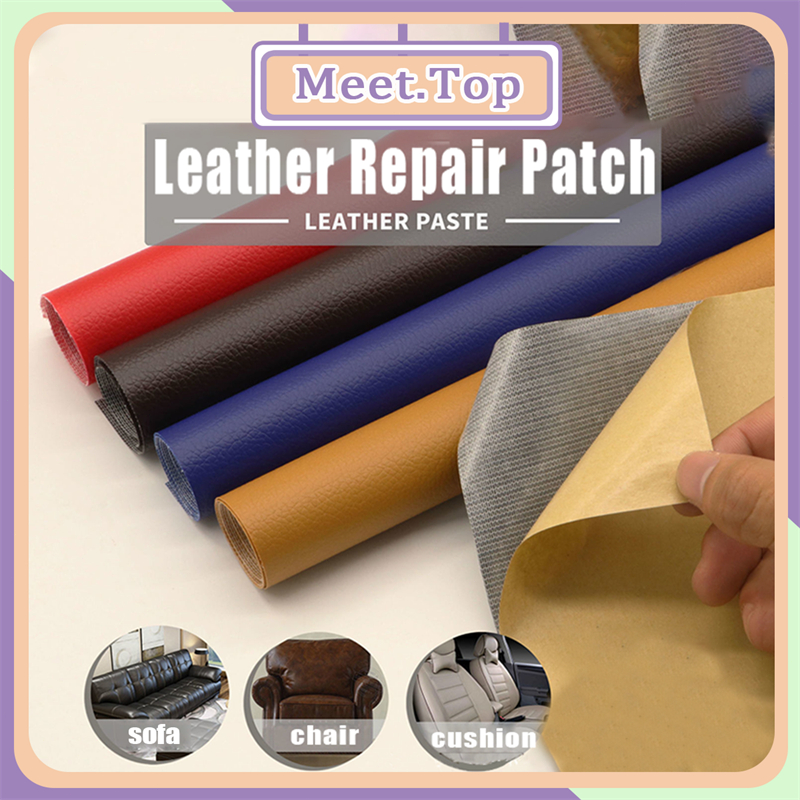 50*137CM Sofa Leather Repair Patch Sofa Self Adhesive PU Leather Repair ...