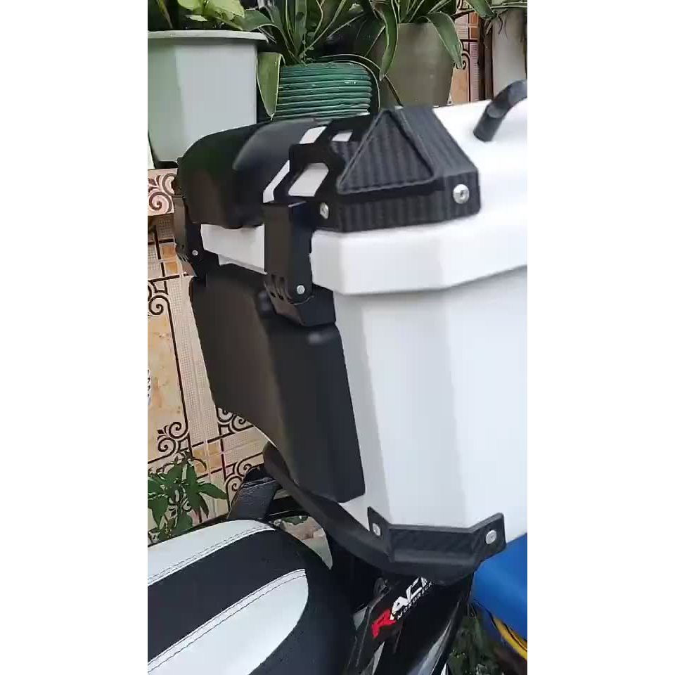 Universal 36L/45L Top box Backrest Motorcycle Backrest Cushion Pad For ...