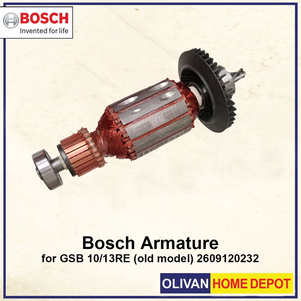 Armature de rechange Bosch 1619P10864 pour marteau perforateur RH540S
