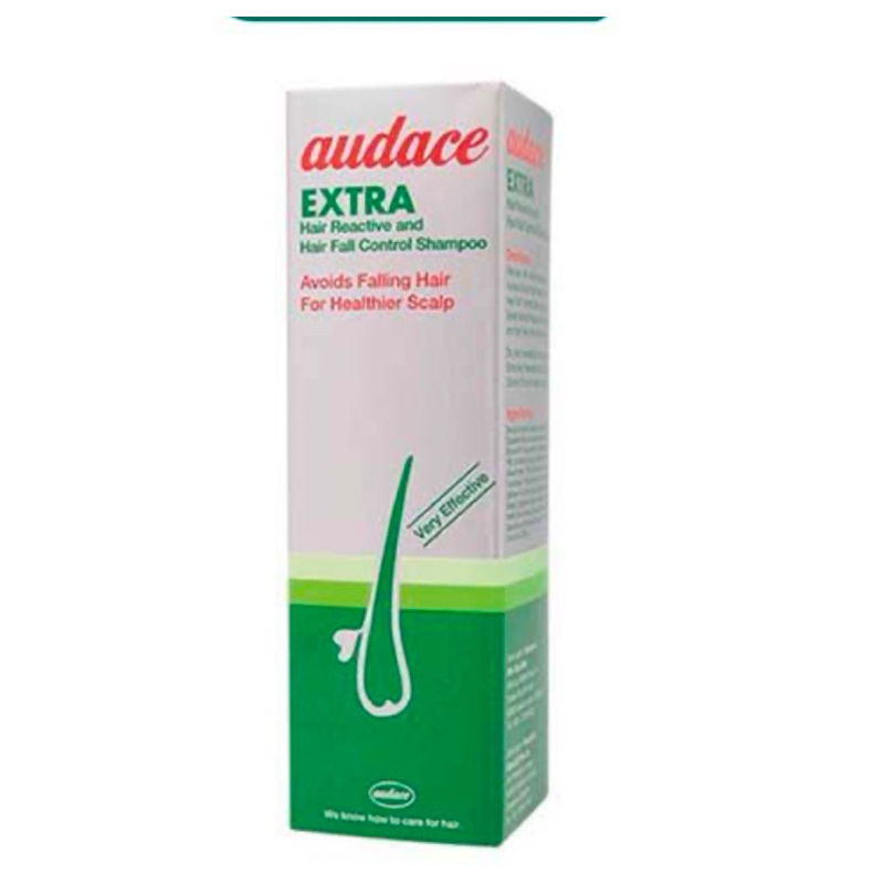 Audace Extra Hair Reactive & Hair Fall Control Shampoo 200ml | Shopee ...