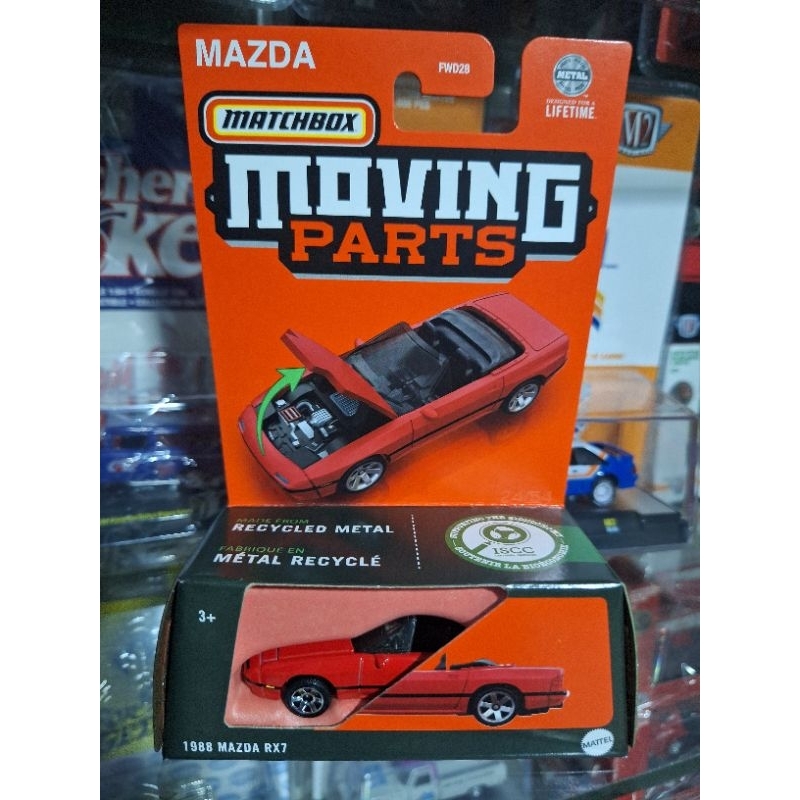 1988 Mazda Rx7, 2024 Matchbox Moving Parts | Shopee Philippines