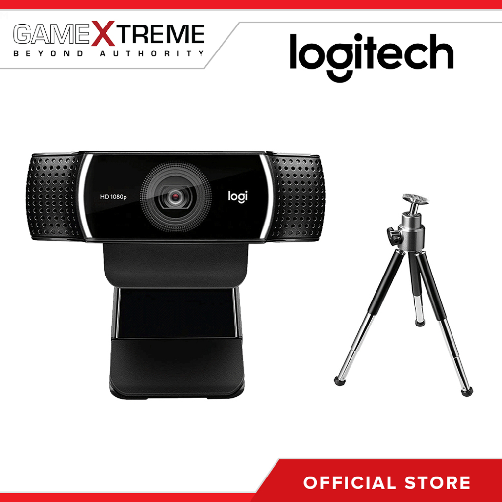 Logitech C922 Pro Stream Webcam HD Full HD Video Streaming with Tripod  Included
