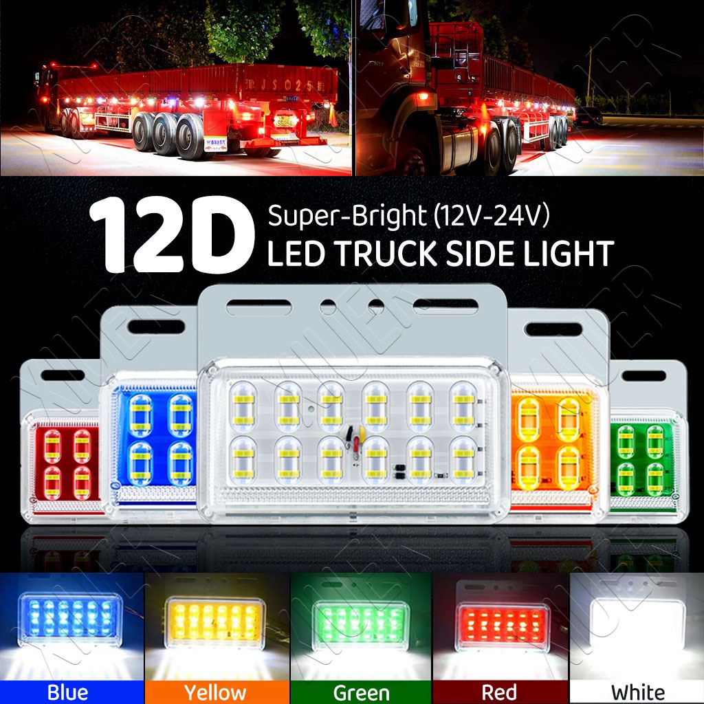LED Marker Light for Truck 24V Side Marker Light Indicator Lamp Truck ...