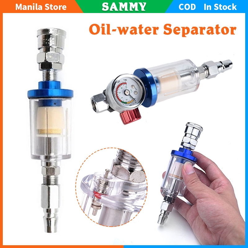 Mini Air Filter Oil And Water Separator Air Compressor Filter For Spray ...