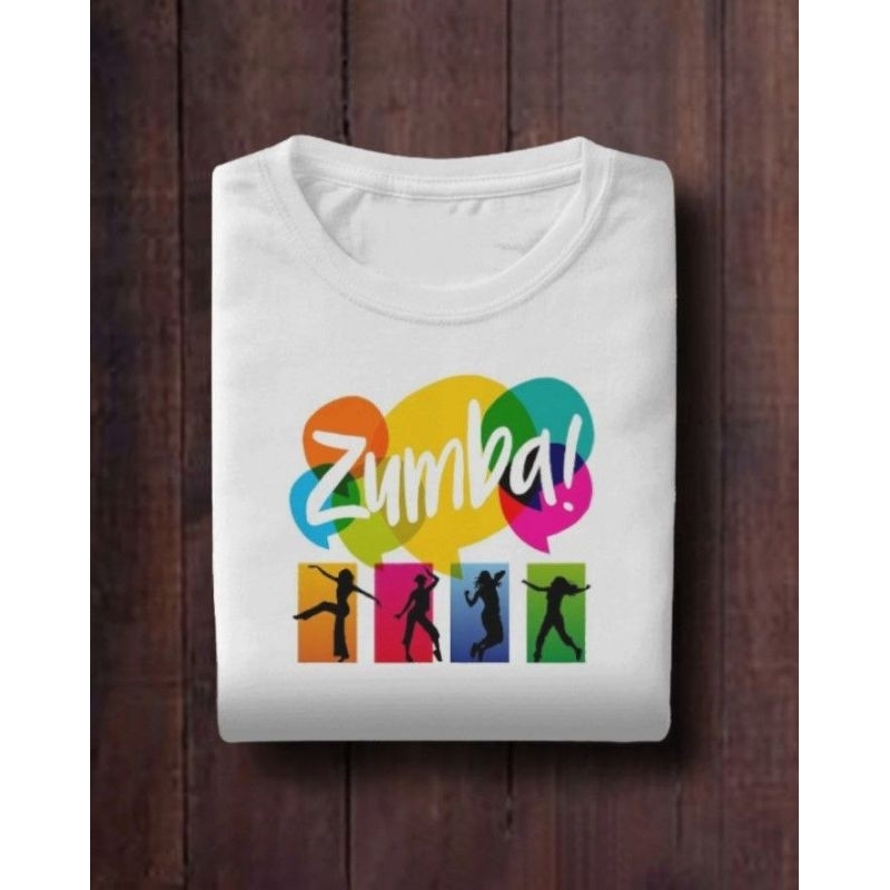 Customized ZUMBA Tshirt for KIDS and ADULTS // UNISEX // COTTON SPANDEX ...