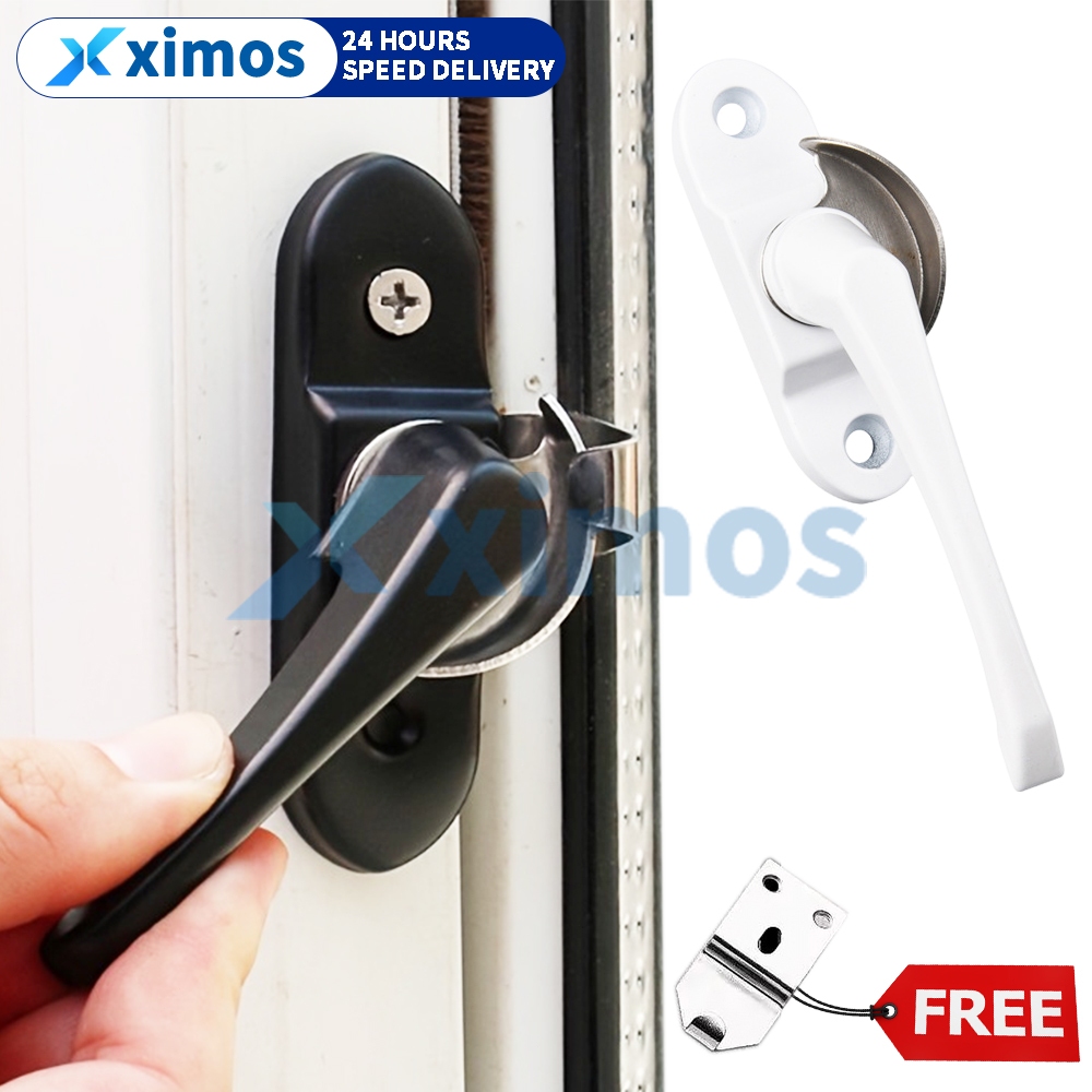 Center Lock Crescent Lock Small With Hook Keeper For Sliding Window ...