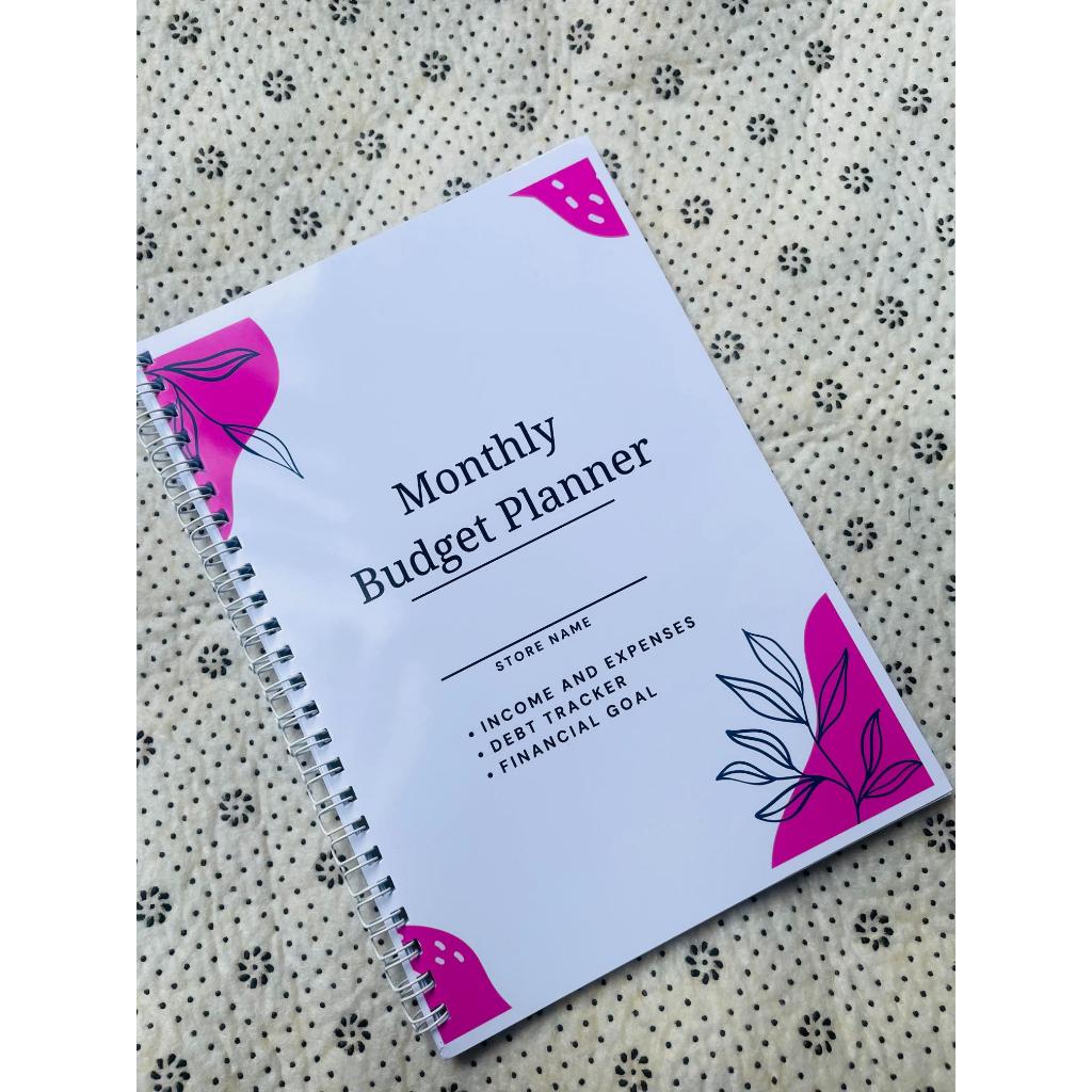 Monthly Budget Tracker Notebok A5 Size 80 Gsm Back to Back Print Daily ...