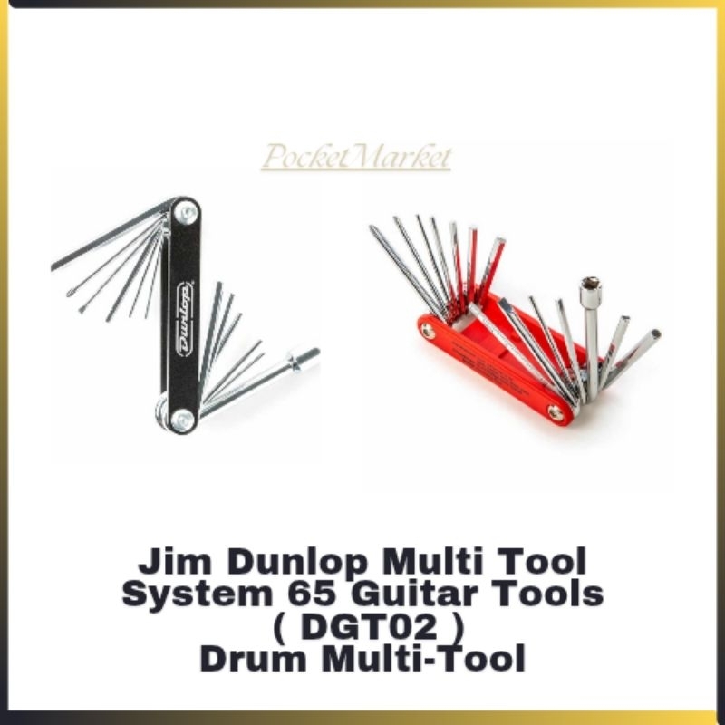 Jim Dunlop Multi Tool System 65 Guitar Tools ( DGT02 ) | Drum Multi ...
