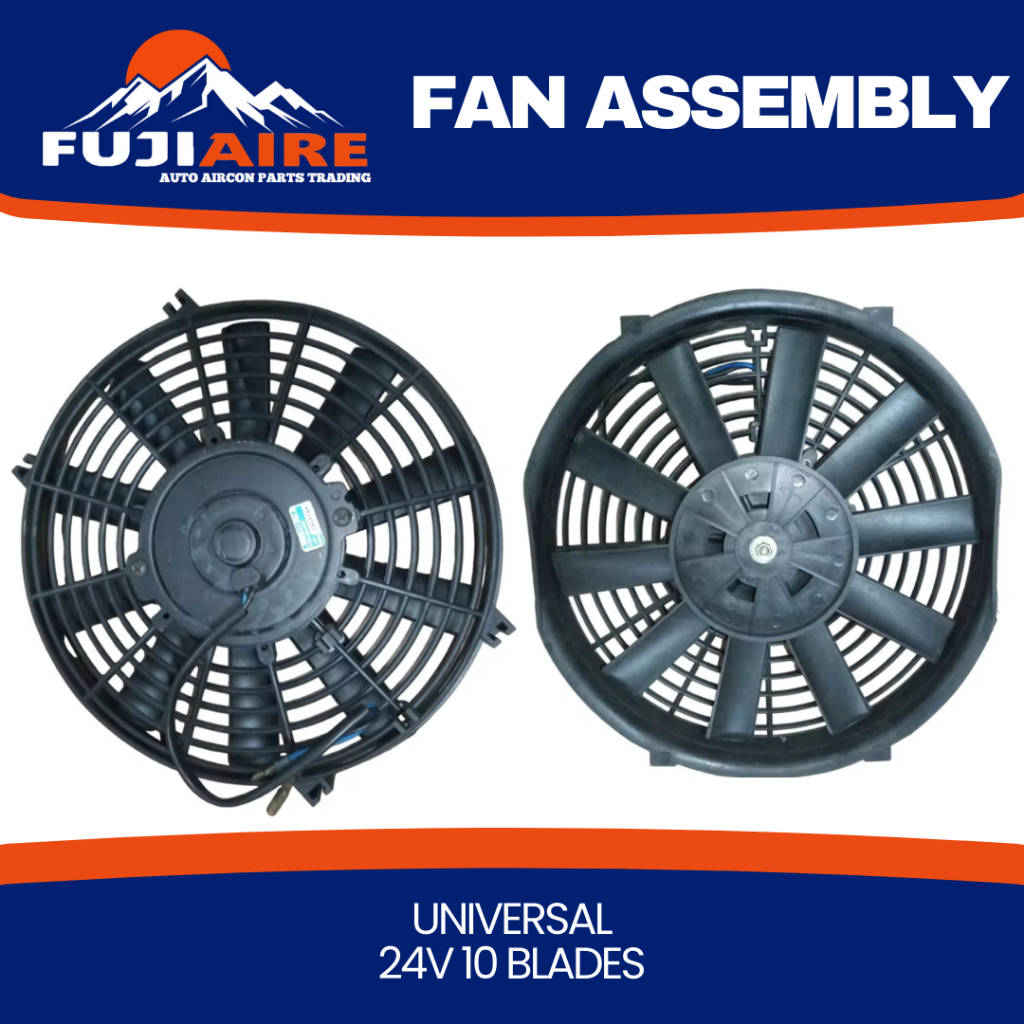 AUXILIARY FAN 10 BLADES (ORDINARY) UNIVERSAL 24V | Shopee Philippines