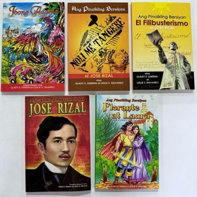 Lowest Price‼️ Filipino Books Summarize Version (Noli,El-Fili,Florante ...