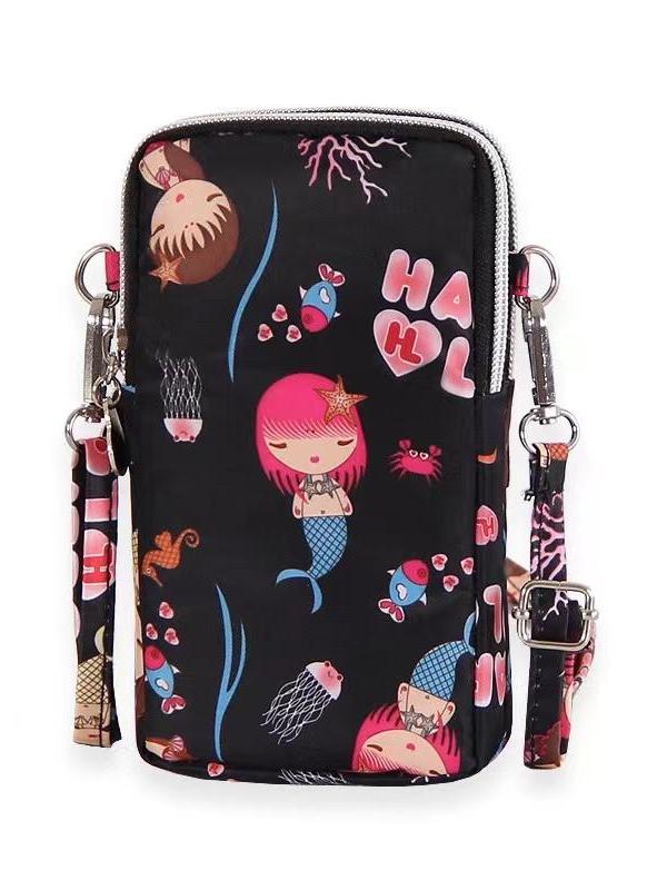 Korean Fashion Women's Bags Portable Cell Phone Bag Coin Purses Shoulder  Bags/Crossbody Bag