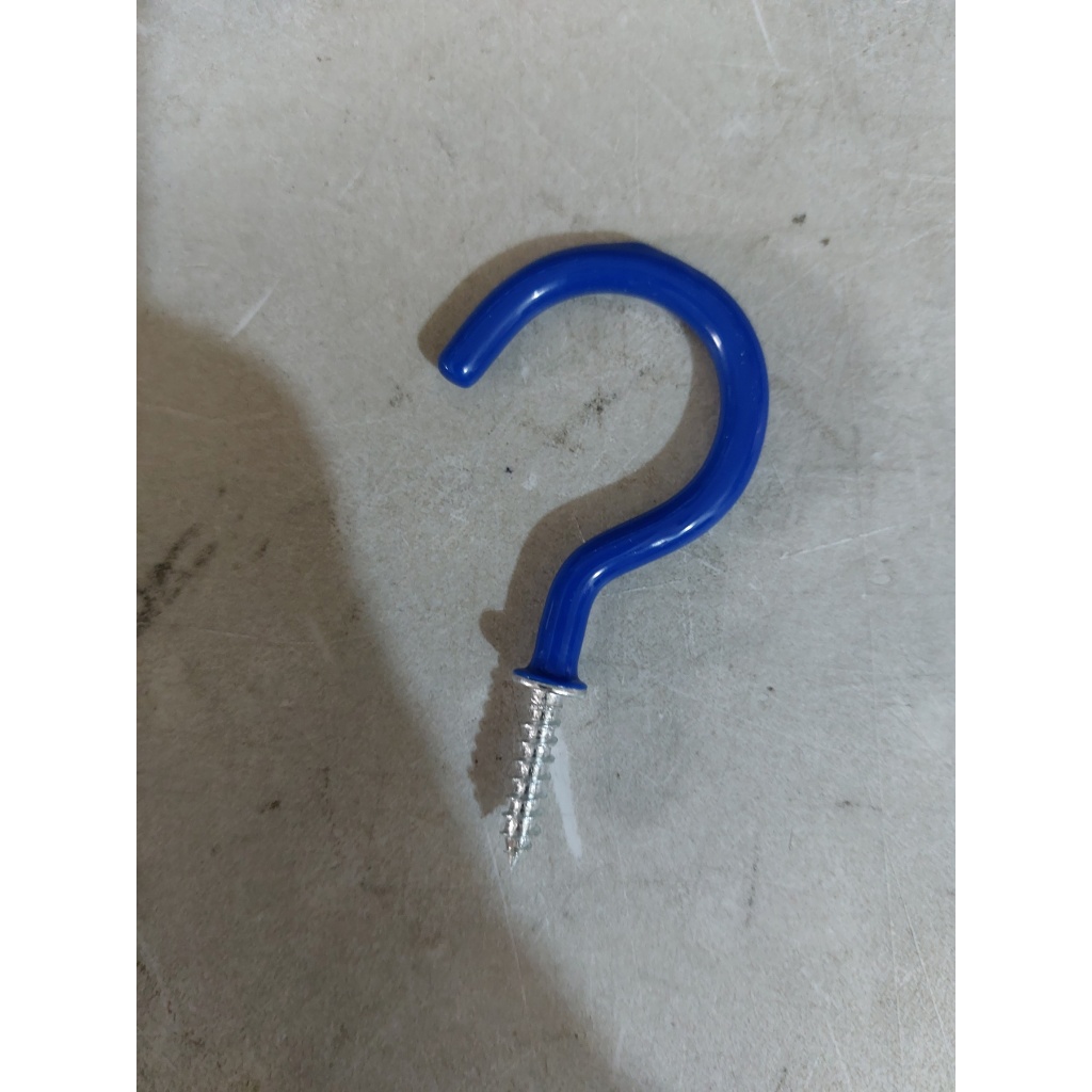 PVC Cap Hook 2inches 4 Colors To Choose From Sold Separately 1pc ...