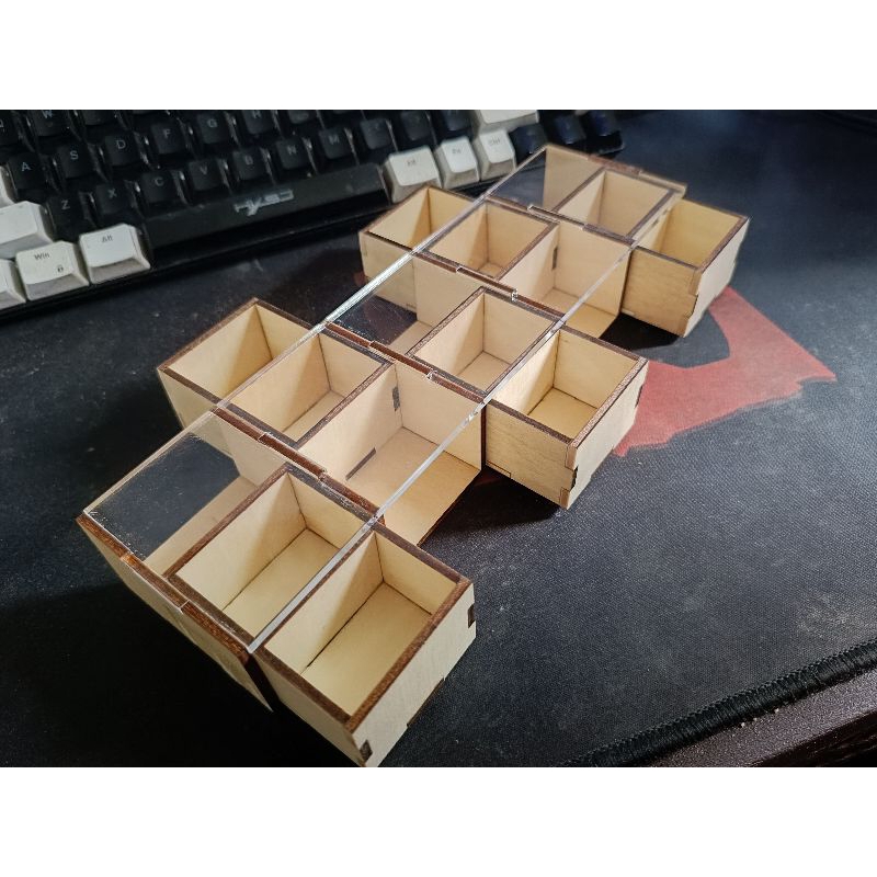 Pitak 10 holes Acrylic Top or All wood. | Shopee Philippines