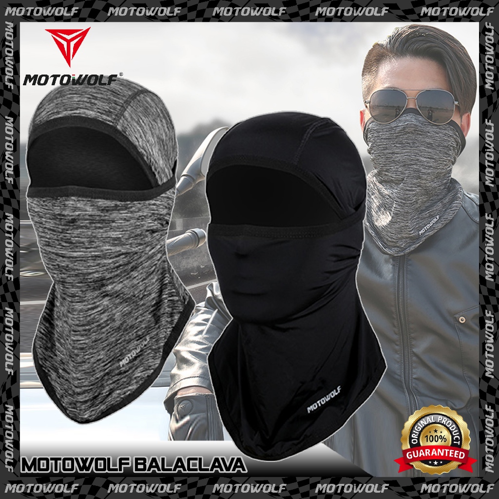 Motowolf balaclava full face mask cool protection breathable and ...