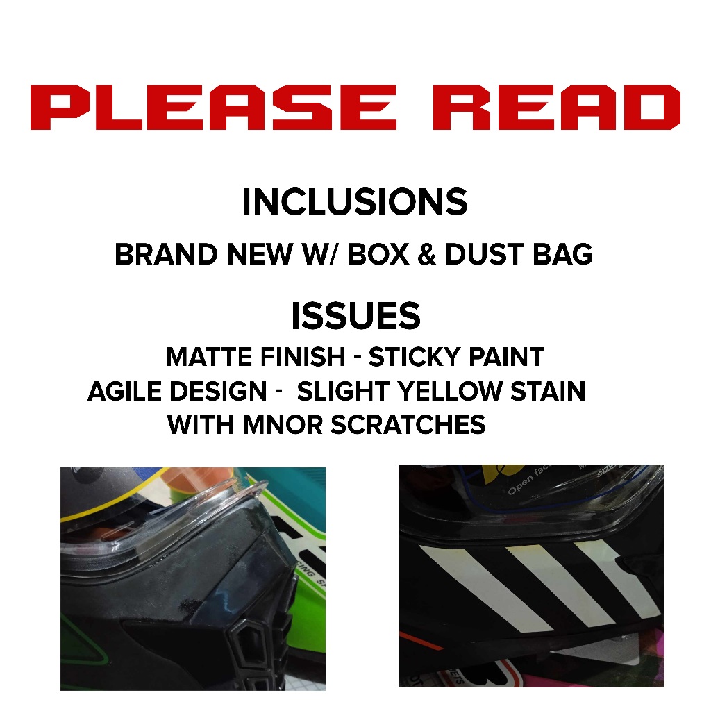 LEV3 BJ-8910 Dual Sport Motard Helmet - Matte [ PAINT REJECT ] Assorted ...