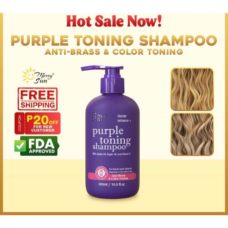 MERRY SUN TONIG SHAMPOO 300ml | Shopee Philippines
